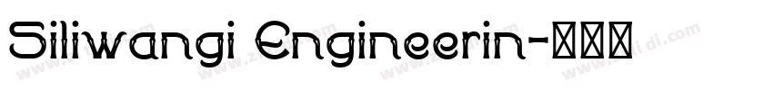 Siliwangi Engineerin字体转换